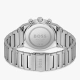Hugo Boss Candor Chronograph Green Dial Silver Steel Strap Watch for Men - 1514220 Authentic Buy Shop Now