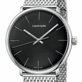 Calvin Klein High Noon Black Dial Silver Mesh Bracelet Watch for Men - K8M21121 Buy Now By Calvin Klein