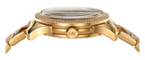 Michael Kors Runway Three Hand Brown Dial Two Tone Steel Strap Watch For Women - MK7389 Buy Now By Michael Kors