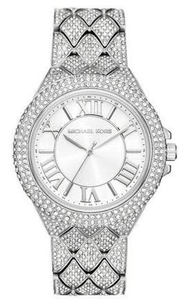 Michael Kors Camille Three-Hand Crystals Silver Dial Silver Steel Strap Watch for Women - MK4803 Buy Now By Michael Kors