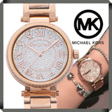 Michael Kors Skylar Rose Gold Dial Rose Gold Steel Strap Watch for Women - MK5868 Buy Now By Michael Kors