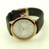 Calvin Klein Minimal White Dial Brown Leather Strap Watch for Women - K3M226G6 Buy Now By Calvin Klein