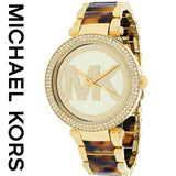 Michael Kors Parker Chronograph Gold Dial Two Tone Steel Strap Watch for Women - MK6109 Buy Now By Michael Kors