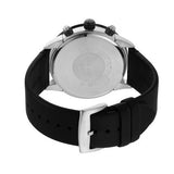 Emporio Armani Mario Chronograph Blue Dial Black Leather Strap Watch For Men - AR11522 Buy Now By Emporio Armani