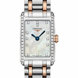 Longines Dolcevita Diamonds Mother of Pearl White Dial Two Tone Steel Strap Watch for Women - L5.258.5.89.7 Buy Now By Longines