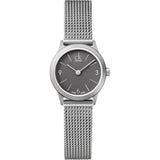 Calvin Klein Minimal Grey Dial Silver Mesh Bracelet Watch for Men - K3M51154 Buy Now By Calvin Klein