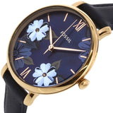 Fossil Jacqueline Blue Dial Blue Leather Strap Watch for Women - ES4673 Buy Now By Fossil