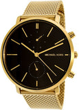 Michael Kors Jaryn Black Dial Gold Steel Strap Watch for Men - MK8503 Buy Now By Michael Kors