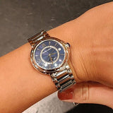 Maurice Lacroix Fiaba Moonphase Blue Dial Silver Steel Strap Watch for Women - FA1084-SS002-420-1 Buy Now By Maurice Lacroix
