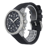 IWC Aquatimer Chronograph Black Dial Black Leather Strap Watch for Men - IW376803 Buy Now By IWC