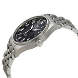 IWC Pilot’s Watch Mark XVIII Black Dial Silver Steel Strap Watch for Men - IW327015 Buy Now By IWC
