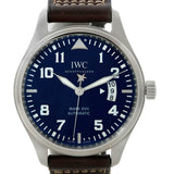 IWC Pilots Watch Mark XVII Edition Le Petit Prince Blue Dial Brown Leather Strap Watch for Men - IW326506 Buy Now By IWC