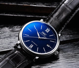 IWC Portofino '150 Years Edition' Automatic Blue Dial Black Leather Strap Watch for Men - IW356518 Buy Now By IWC