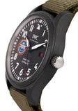 IWC Pilot’s Watch Mark XVIII Top Gun Edition “SFTI” Black Dial Green Nylon Strap Watch for Men - IW324712 Buy Now By IWC