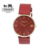 Coach Perry Red Dial Red Leather Strap Watch for Women - 14503867 Buy Now By Coach