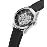 Guess Tailor Multifunction Black Dial Black Leather Strap Watch for Men - GW0389G1 Buy Now By Guess