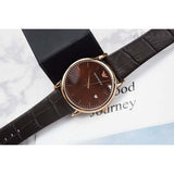 Emporio Armani Luigi Classic Brown Dial Brown Leather Strap Watch For Men - AR2503 Buy Now By Emporio Armani
