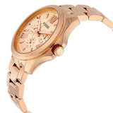 Fossil Cecile Rose Gold Dial Rose Gold Steel Strap Watch for Women - AM4511 Buy Now By Fossil