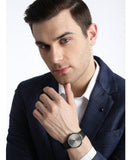 Hugo Boss Modern Grey Dial Black Leather Strap Watch for Men - 1513540 Buy Now By Hugo Boss