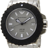 Emporio Armani Bracelet Collection Black Dial Silver Steel Strap Watch For Men - AR5970 Buy Now By Emporio Armani