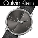 Calvin Klein Accent Black Dial Black Leather Strap Watch for Men - K2Y2X1C3 Buy Now By Calvin Klein