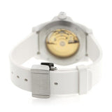 Gucci Dive Automatic Transparent Dial White Rubber Strap Watch For Men - YA136343 Buy Now By Gucci