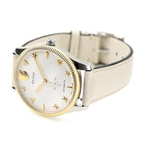 Gucci G Timeless Automatic Silver Dial Beige Leather Strap Watch For Men - YA126348 Buy Now By Gucci