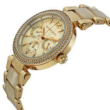 Michael Kors Parker Gold DIal Gold Steel Strap Watch for Women - MK5842 Buy Now By Michael Kors
