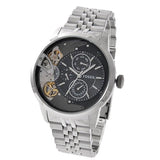 Fossil Townsman Multifunction Black Dial Silver Steel Strap Watch for Men - ME1135 Buy Now By Fossil