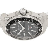 Gucci Dive Quartz Black Dial Silver Steel Strap Watch For Men - YA136301A Buy Now By Gucci