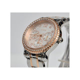 Guess Enchanting Diamonds Silver Dial Two Tone Steel Strap Watch for Women - W0305L3 Buy Now By Guess