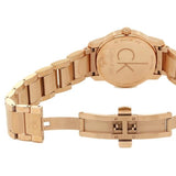 Calvin Klein City White Mother of Pearl Dial Rose Gold Steel Strap Watch for Women - K2G23646 Buy Now By Calvin Klein