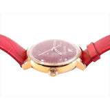 Swarovski Crystalline Hours Red Crystal Dial Red Leather Strap Watch for Women - 5295380 Buy Now By Swarovski