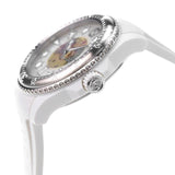 Gucci Dive Automatic Transparent Dial White Rubber Strap Watch For Men - YA136343 Buy Now By Gucci