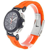 Tissot T Race Chronograph Black Dial Orange Rubber Strap Watch for Women - T048.217.27.057.00 Buy Now By Tissot
