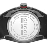Gucci Sync Quartz Black Dial Black Rubber Strap Watch For Men - YA137301 Buy Now By Gucci