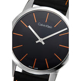 Calvin Klein City Black Dial Black Leather Strap Watch for Men - K2G211C1 Buy Now By Calvin Klein