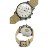 Tommy Hilfiger Kane White Dial Beige Leather Strap Watch for Men - 1710399 Buy Now By Tommy Hilfiger
