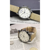 Tommy Hilfiger Kane White Dial Beige Leather Strap Watch for Men - 1710399 Buy Now By Tommy Hilfiger