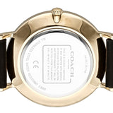 Coach Perry Black Dial Black Leather Strap Watch for Women - 14503333-C Buy Now By Coach