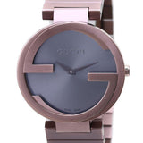 Gucci Interlocking G Quartz Brown Dial Brown Steel Strap Watch for Women - YA133317 Buy Now By Gucci
