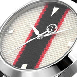 Gucci G Timeless Quartz White Dial Two Tone NATO Strap Watch For Men - YA1264071 Buy Now By Gucci