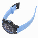 Breitling Endurance Pro Black Dial Light Blue Rubber Strap Watch for Men - X82310281B1S1 Buy Now By Breitling