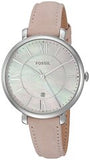 Fossil Jacqueline Blush Mother of Pearl Dial Pink Leather Strap Watch for Women - ES4151 Buy Now By Fossil