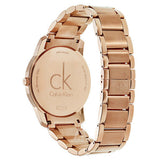 Calvin Klein City White Dial Rose Gold Steel Strap Watch for Men - K2G21646 Buy Now By Calvin Klein