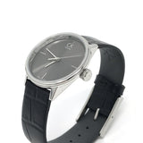 Calvin Klein Accent Black Dial Black Leather Strap Watch for Women - K2Y2Y1C3 Buy Now By Calvin Klein