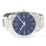 Calvin Klein City Blue Dial Silver Steel Strap Watch for Men - K2G2G14N Buy Now By Calvin Klein