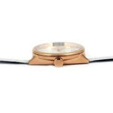 Calvin Klein Accent White Dial White Leather Strap Watch for Men - K2Y2X6KW Buy Now By Calvin Klein