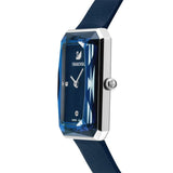 Swarovski Uptown Crystal Blue Dial Blue Leather Strap Watch for Women - 5547713 Buy Now By Swarovski