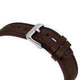 Tommy Hilfiger Austin Grey Dial Brown Leather Strap Watch for Men - 1791637 Buy Now By Tommy Hilfiger